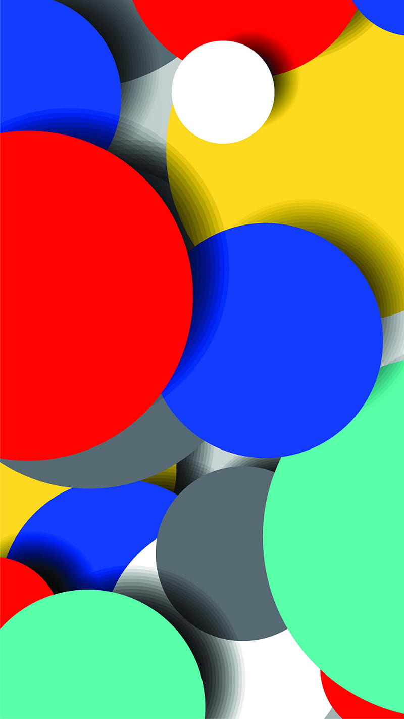Abstract Circles, art, colorful, colors, desenho, modern, HD phone wallpaper  | Peakpx