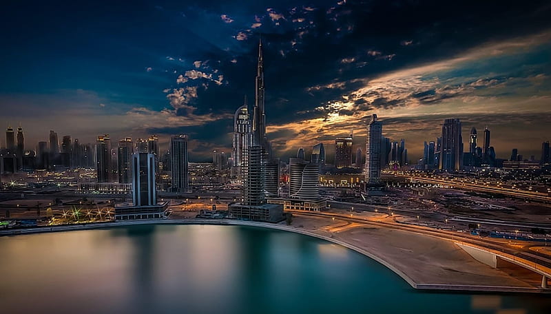 Dubai, modern, amazing, city, sea, HD wallpaper | Peakpx