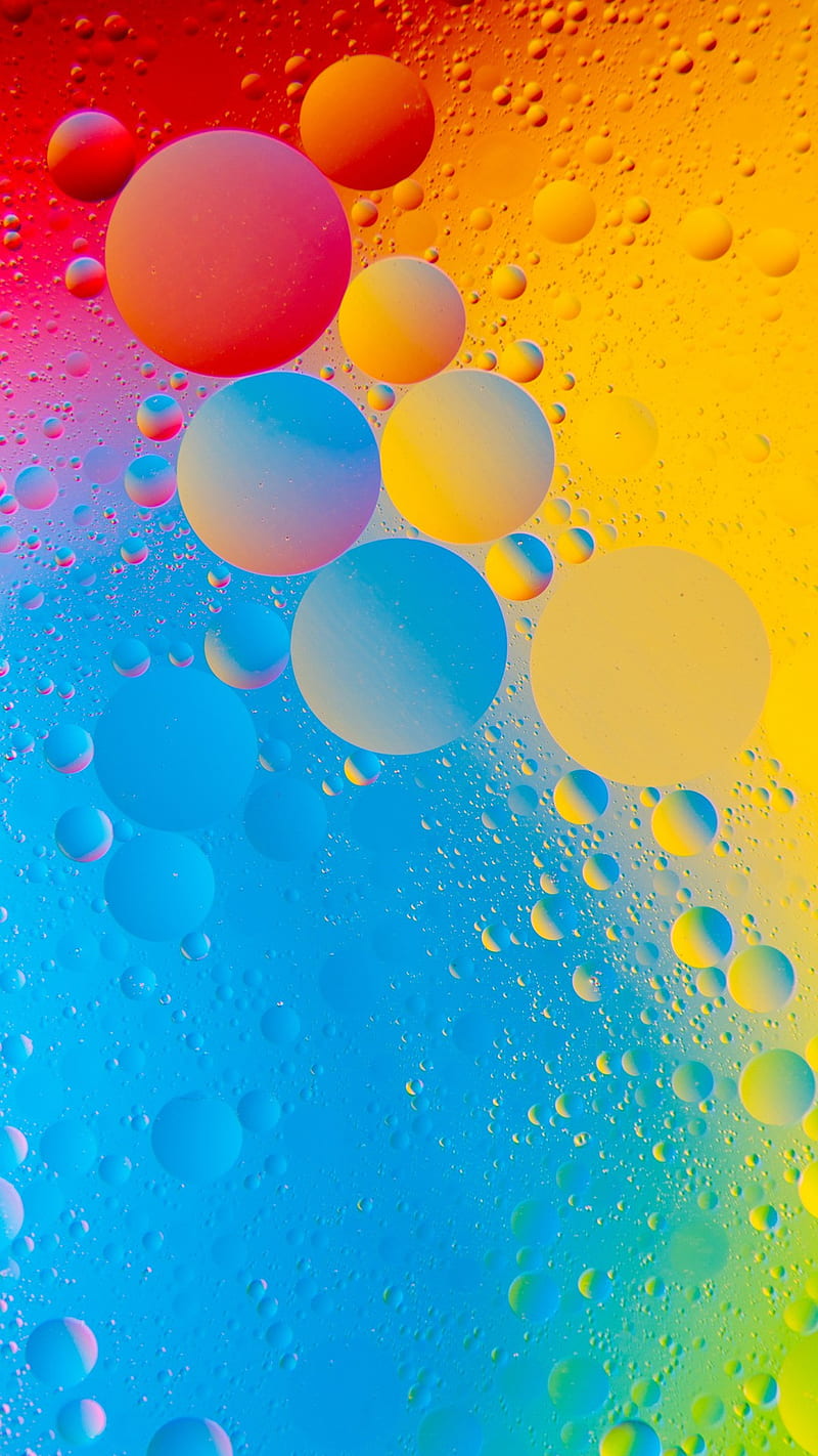 Colorful Bubbles , balloons, balls, HD phone wallpaper