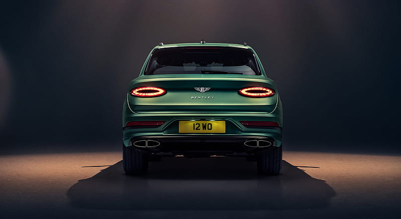 2021 Bentley Bentayga (Color: Alpine Green) - Rear , car, HD wallpaper