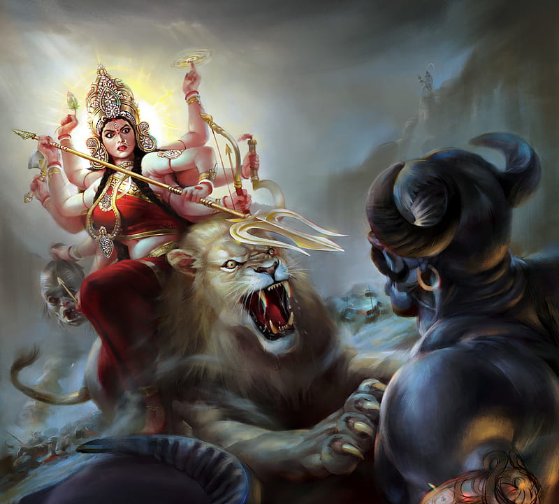 Durga Maa Photo HD , Wallpaper Images , 2023 Download