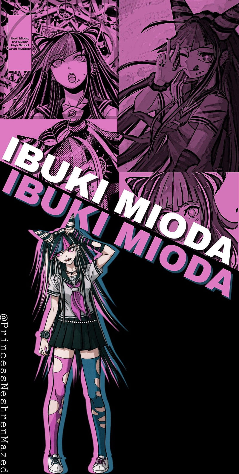 Ibuki Mioda, danganronpa, HD phone wallpaper