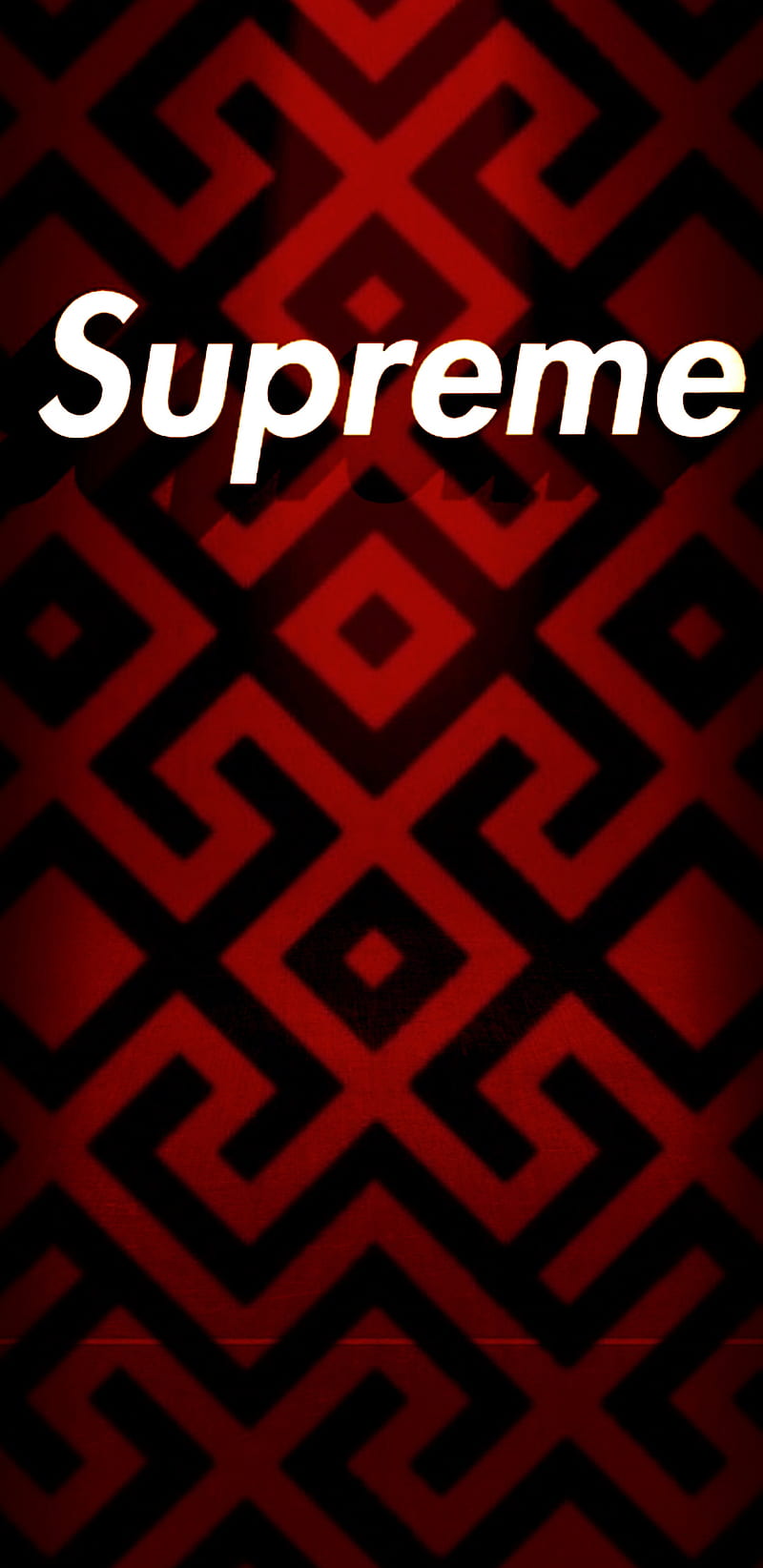 Supreme Red, lean, lin, roja, HD phone wallpaper