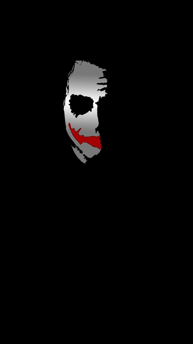 Joker amoled dark, dark knight, HD phone wallpaper
