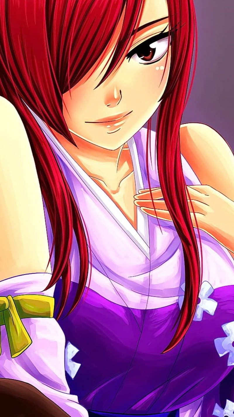 Mobile wallpaper Anime Fairy Tail Erza Scarlet 746406 download the  picture for free