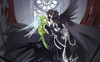 Code Geass, Pretty, Anime, Manga, bonito, CC, Happy, Smile, Gorgeous, Fun,  Awesome, HD wallpaper