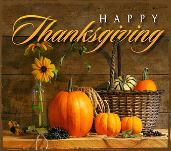 Happy Thanksgiving Letters In Orange Pumpkins Background HD Thanksgiving  Wallpapers | HD Wallpapers | ID #94624