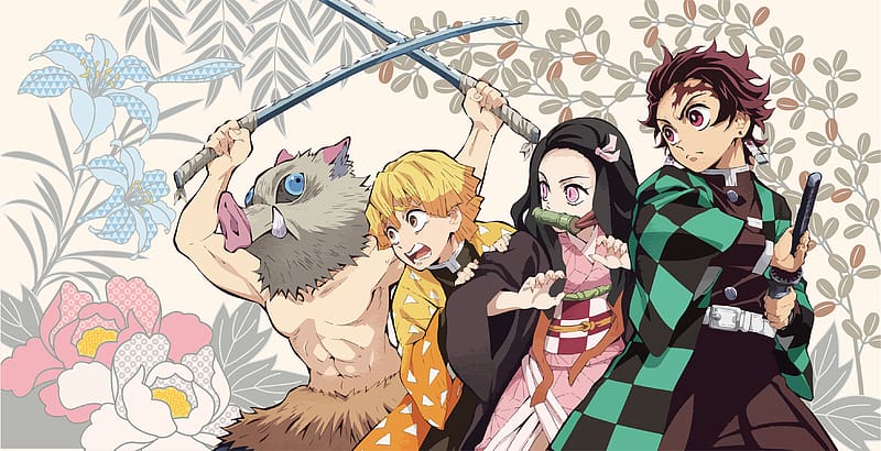 Respect 🫡 #demonslayer #nezuko #tanjiro #zenitsu #inosuke #kimetsunoy