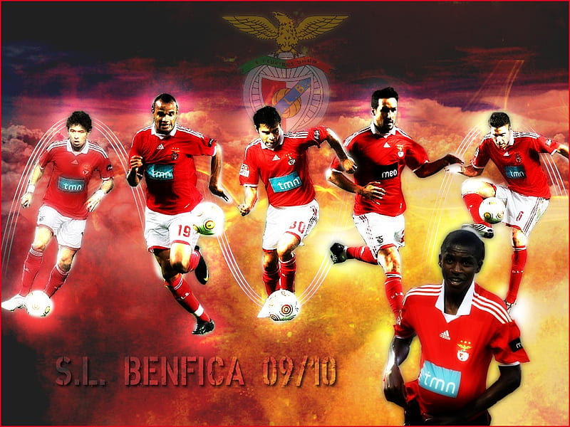 S.L.Benfica, aguia, estadio luz, slb, benfica, portugal, HD wallpaper