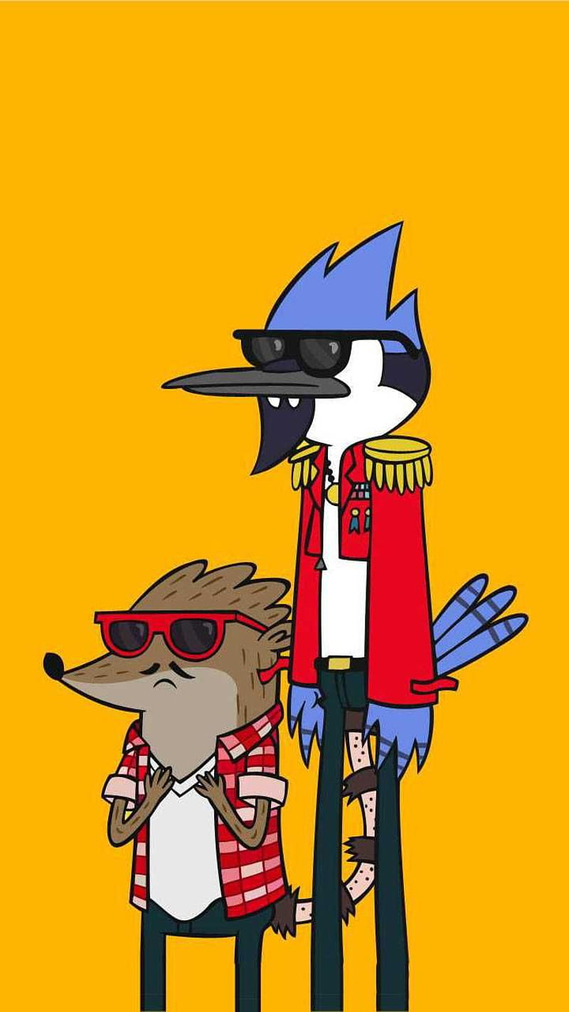 Regular Show Discover more Cartoon Network, Mordecai, Regular Show, Regular Show in Space, Ri. Regular show, Cartoon , Cool cartoon, HD phone wallpaper