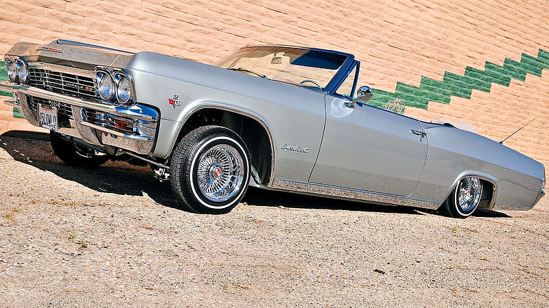 chevrolet impala, convertible, impala, american, chevrolet, HD wallpaper