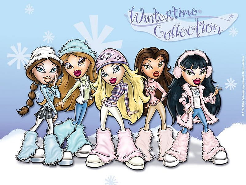 Download Bratz Dolls Pink Louis Vuitton Wallpaper