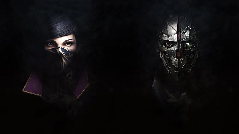 Dishonored 2 Emily And Corvo, dishonored-2, games, xbox-games, ps-games, emily-kaldwin, HD wallpaper
