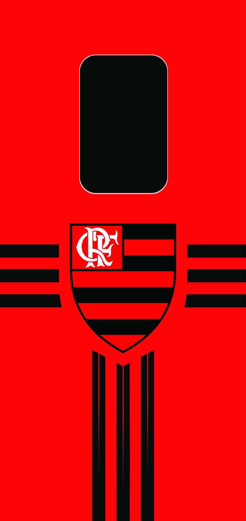 Flamengo Padrao, emblema, futebol, soccer, time, HD phone wallpaper