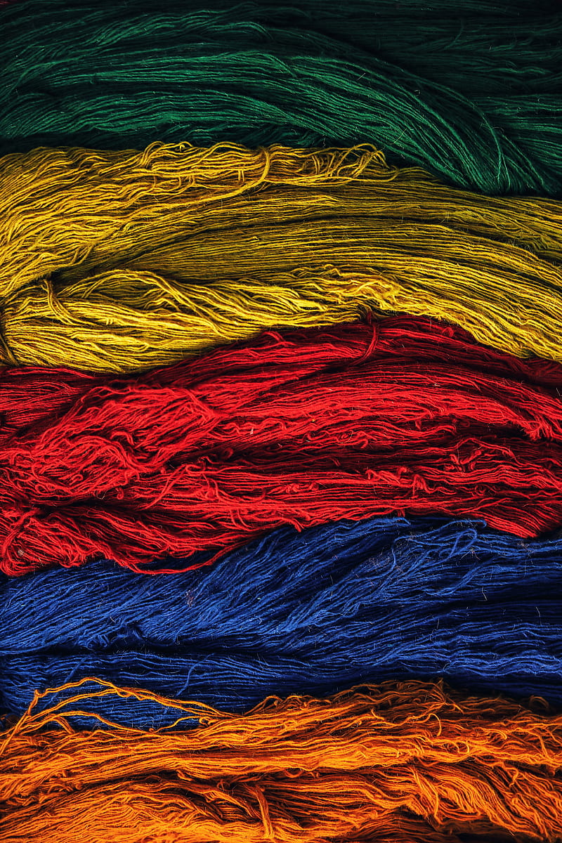 texture, threads, colorful, fabric, HD phone wallpaper