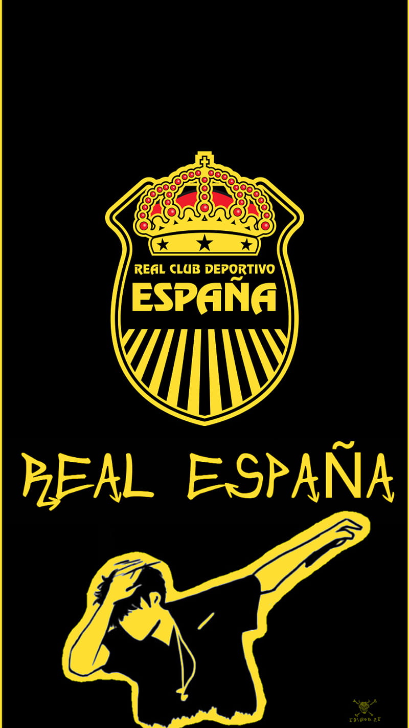 Real Espana, aurinegro, honduras, san pedro sula, HD phone wallpaper
