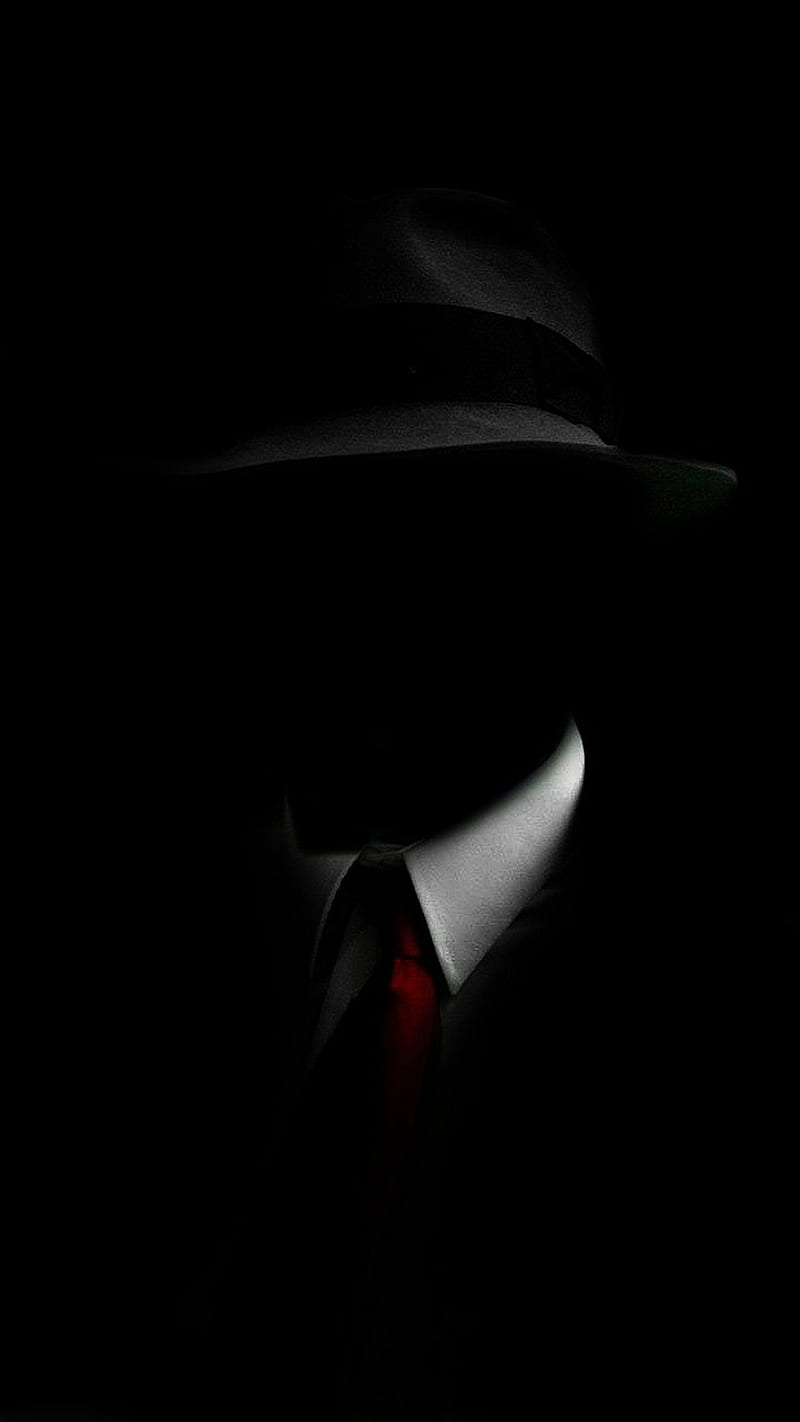 Black Hat, business suit, man, dark, HD phone wallpaper | Peakpx