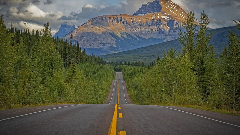 Canada - Icefields Parkway, Alberta, Banff National Park, Canada, Icefields Parkway, HD wallpaper