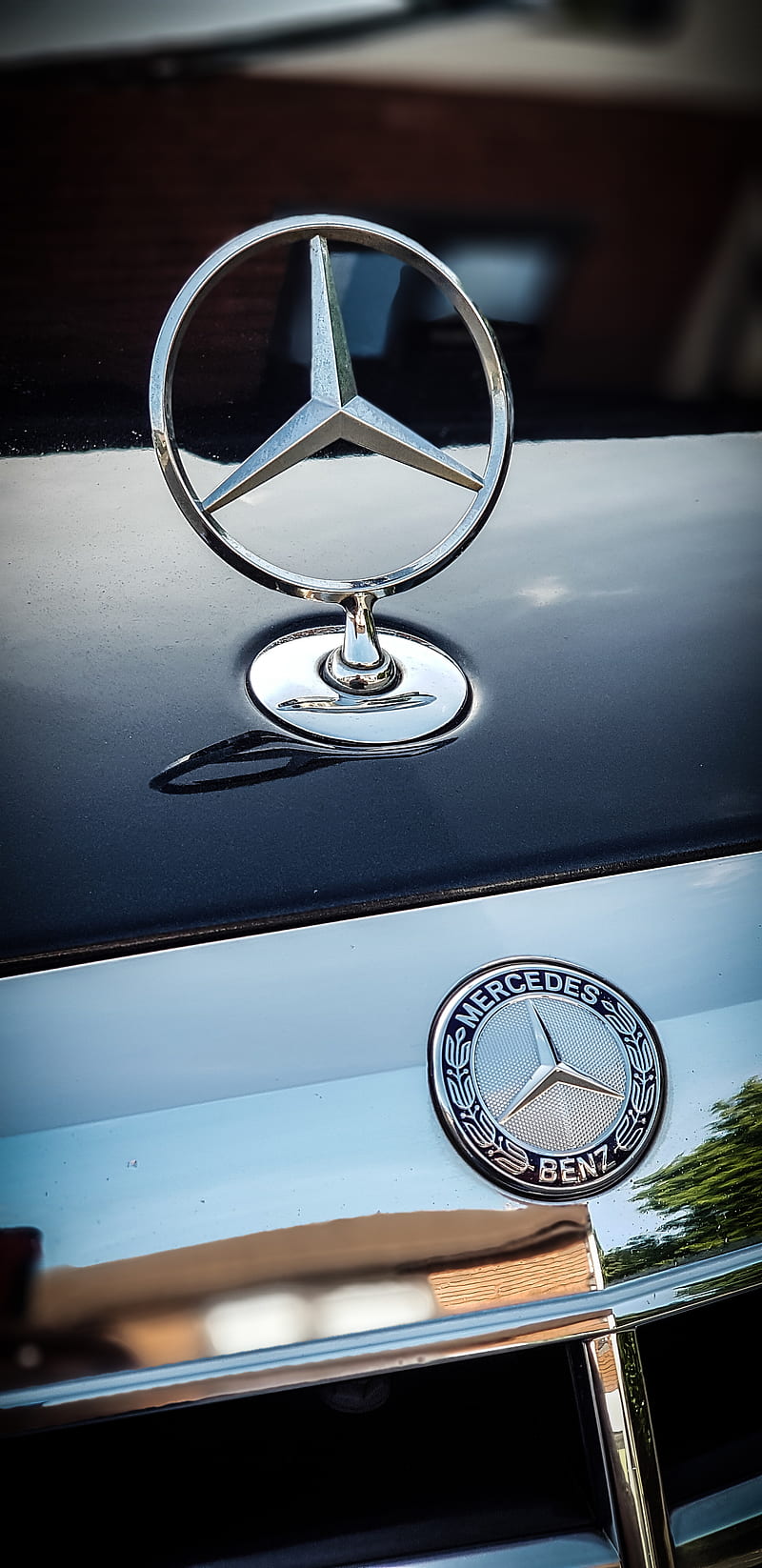 Mercedes-Benz, car, mercedes, s-class, s500, star, HD phone wallpaper