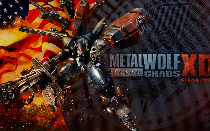 Metal Wolf Chaos E3 2018, poster, 2018 games, HD wallpaper