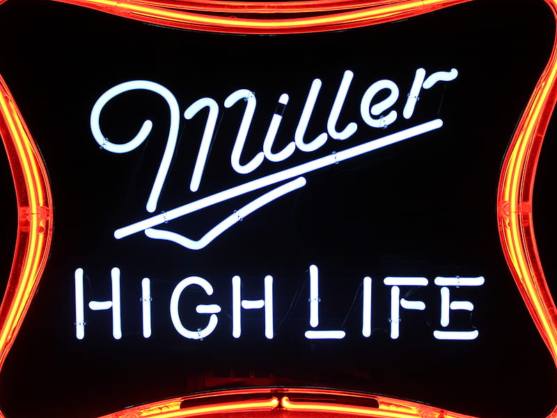 Miller, beer, high, life, HD wallpaper