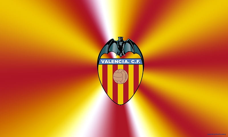Valencia CF, football, soccer, valencia, logo, HD wallpaper