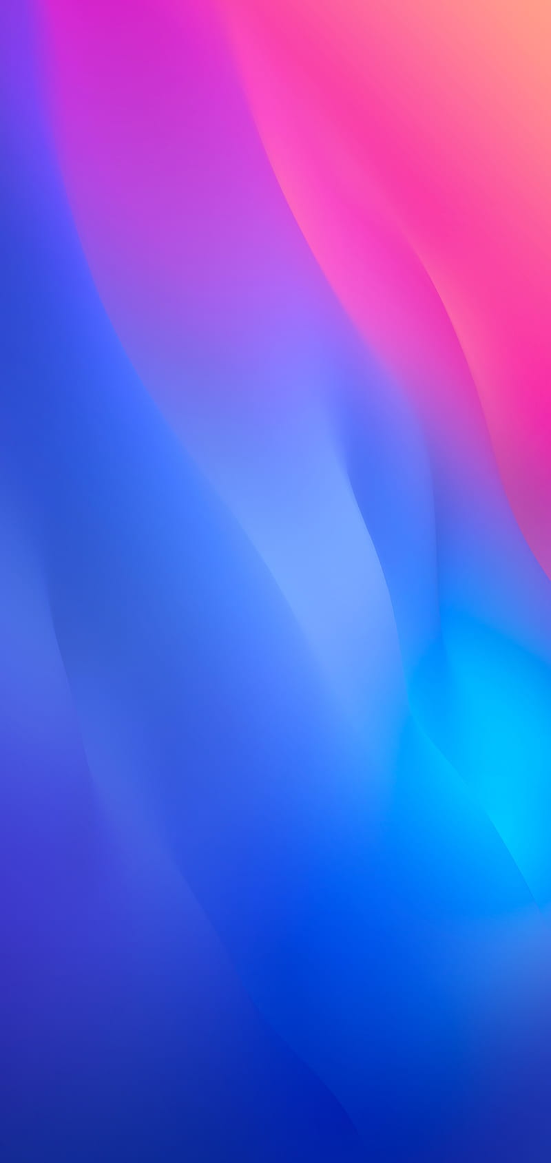 Vivo V9, abstract, android, background, blue, gradient, pink, stoche, HD phone wallpaper