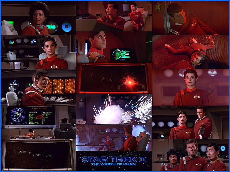 Kobayashi Maru, Kirk, Star Trek II, Star Trek Movies, Khan, Wrath of Khan, HD wallpaper