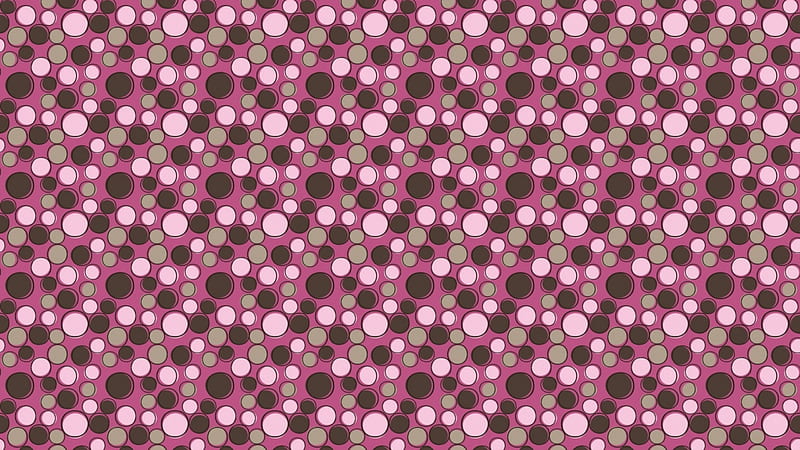 Texture, pattern, dot, circle, paper, pink, vintage, HD wallpaper
