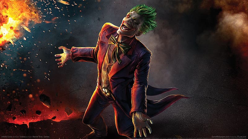 Joker, Video Game, Infinite Crisis, HD wallpaper