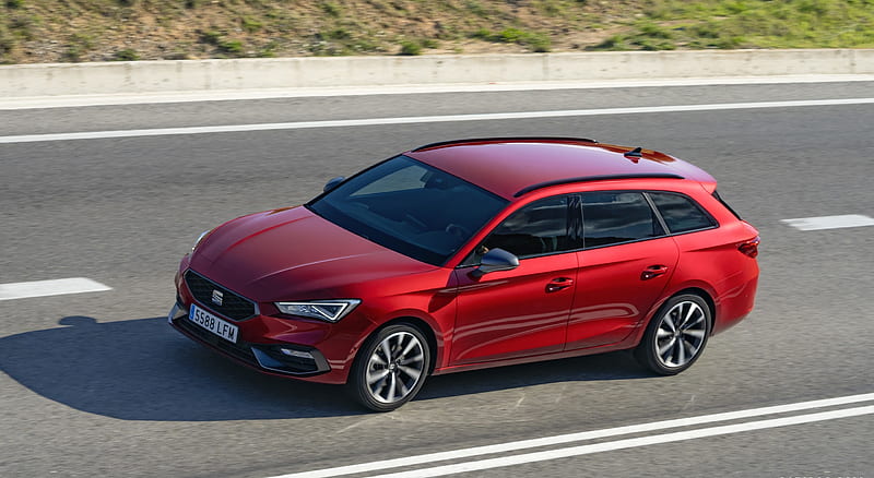 2020 SEAT Leon Wagon - Front Three-Quarter, car, HD wallpaper | Peakpx