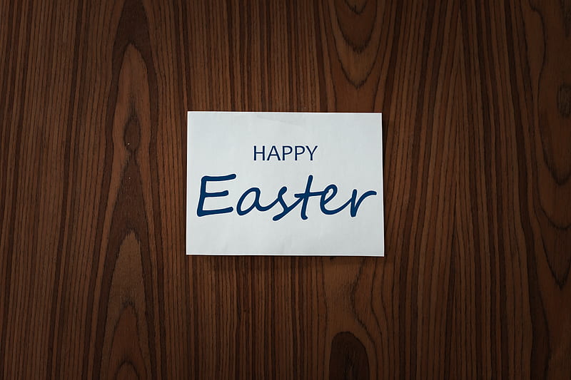 easter, inscription, holiday, surface, HD wallpaper