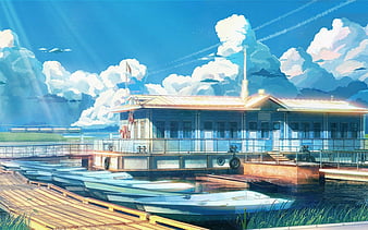 Anime Scenery & Background For, Anime Summer Landscape, HD wallpaper |  Peakpx