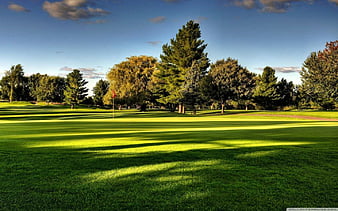 golf course background
