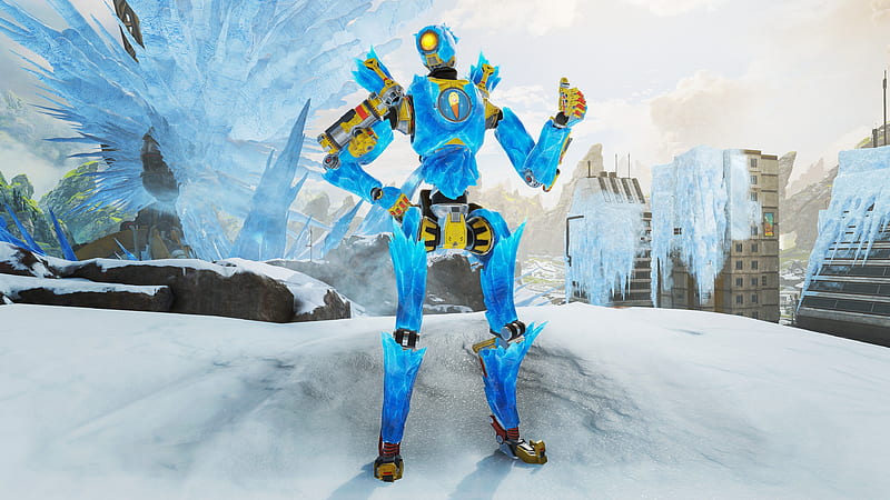 Pathfinder Iced Out Apex Legends, HD wallpaper
