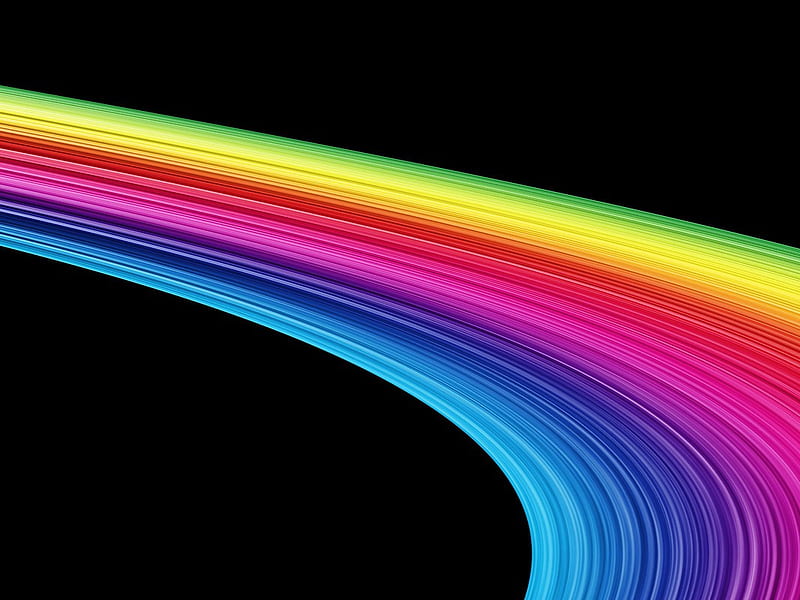 Abstract Rainbow - Abstract Rainbow to your mobile phone or tablet, HD wallpaper