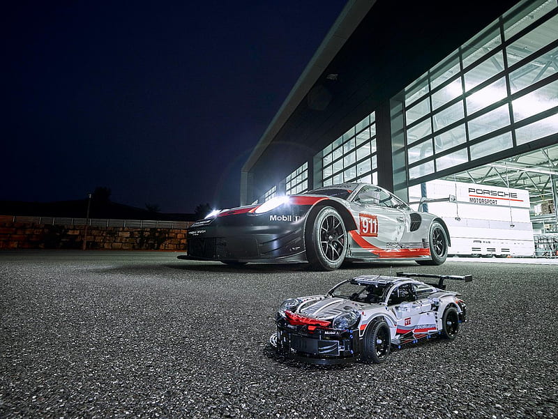 LEGO - Ready to build the new LEGO Technic Porsche 911 RSR?, HD wallpaper