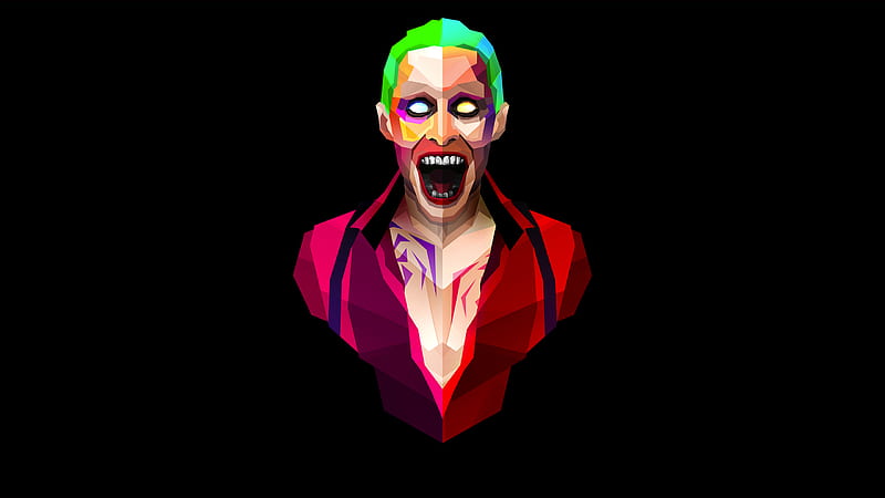 Joker Minimalist, HD wallpaper