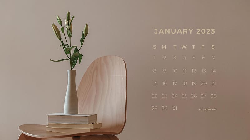 January 2023 Calendar Wallpaper  Sarah Hearts
