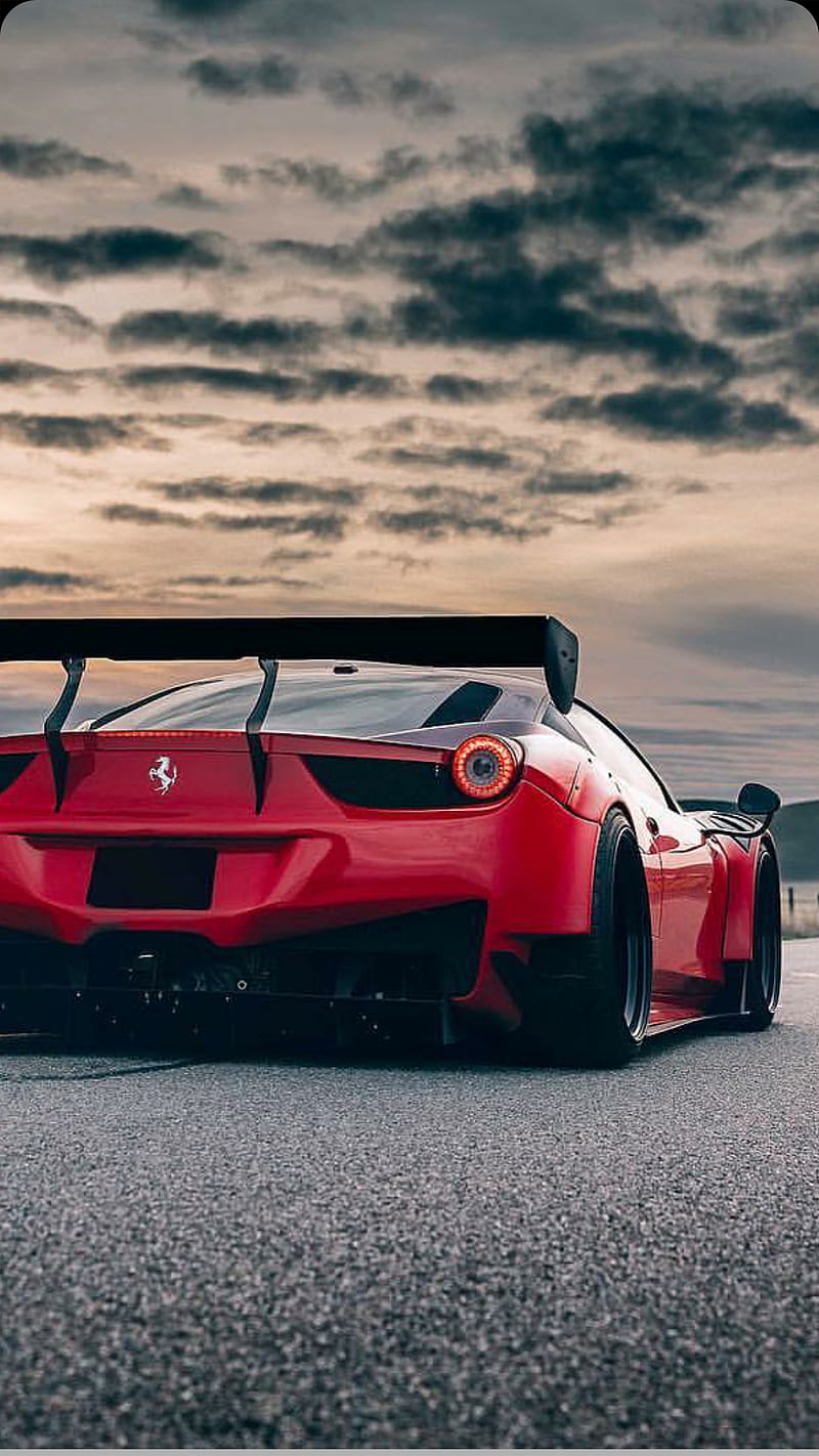 Ferrari 458 GT3, red, gt, car, supercar sports, america, new, HD phone wallpaper
