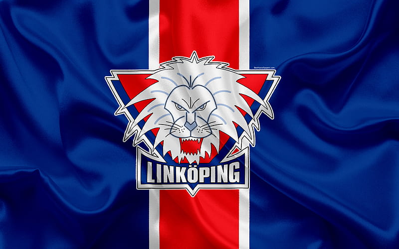 Linköpings HC, Swedish hockey club, emblem, logo, Swedish Hockey League, SHL, hockey, Linkoping, Sweden, HD wallpaper