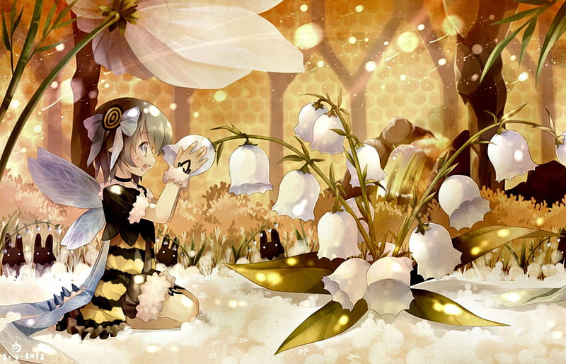 bee anime girl by shadowlover21 on DeviantArt-nttc.com.vn