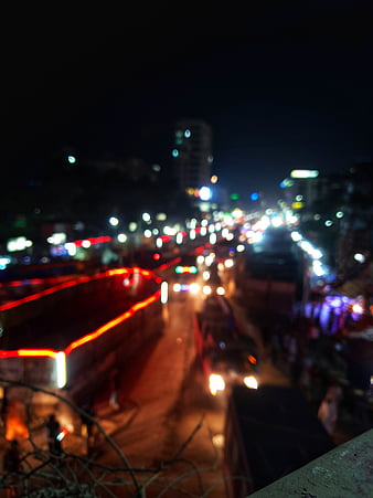 Night Streets, night light, dark, light, blur, street, HD phone wallpaper |  Peakpx