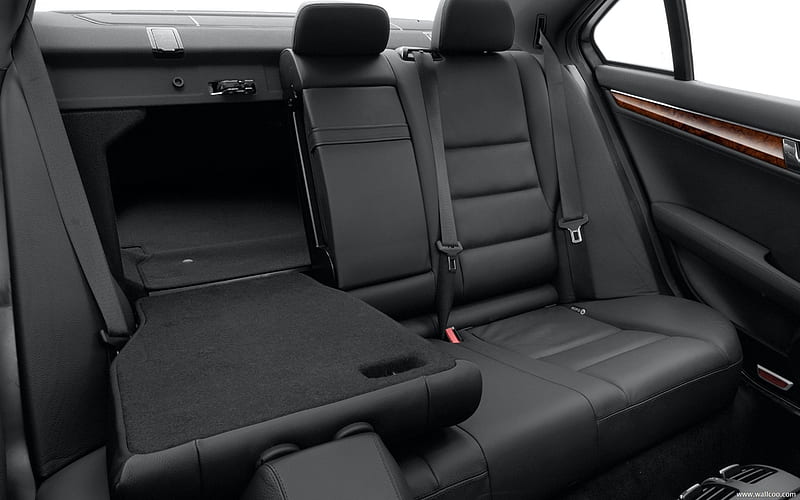 back space -Mercedes Benz C Class 2011, HD wallpaper