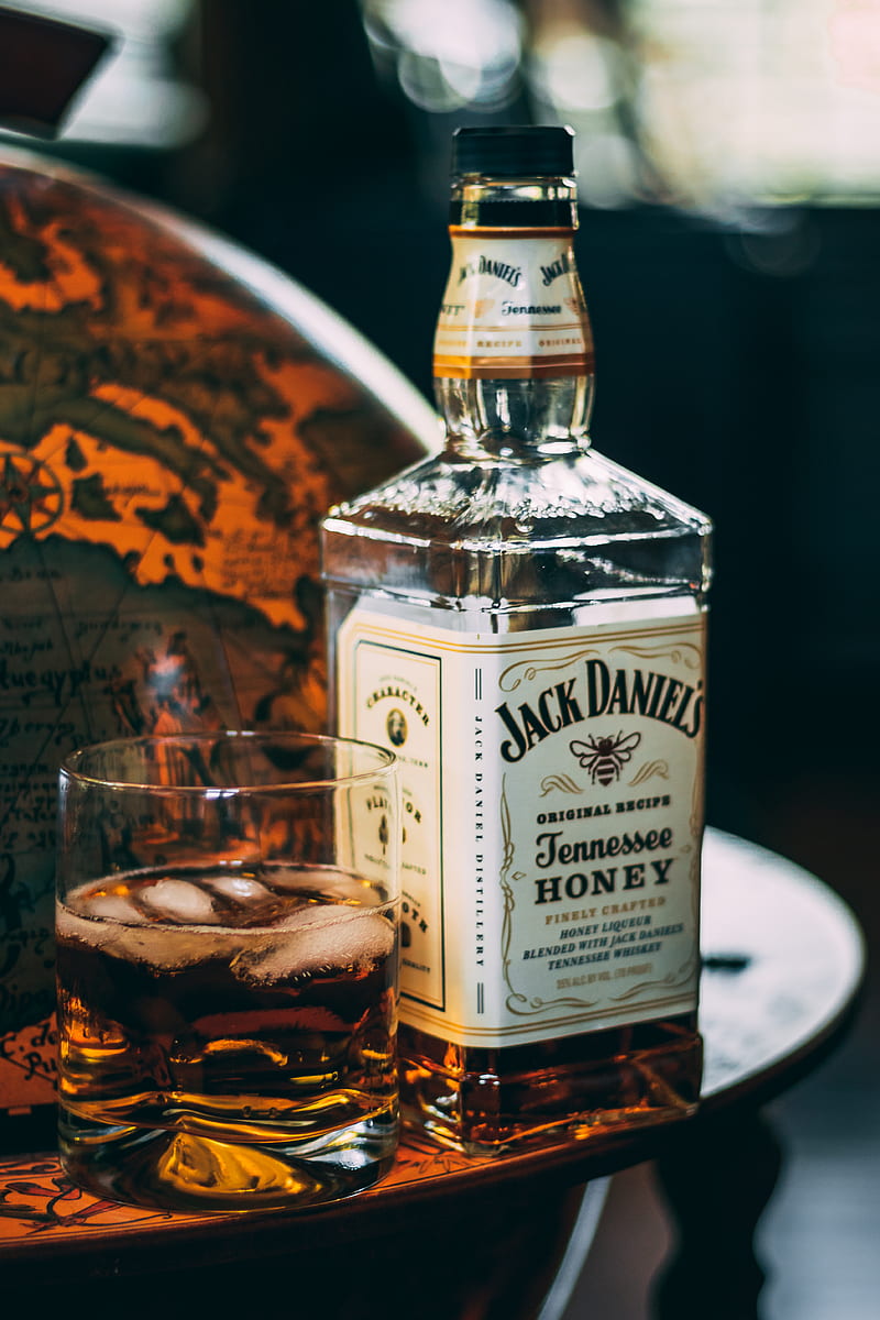 Jack Daniels Tennessee whisky bottle, HD phone wallpaper