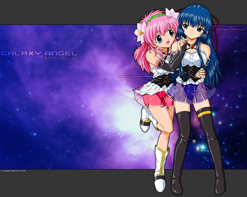 Galaxy Girls Galaxy Angel Angel Chitose Galay Milfeulle Hd Wallpaper Peakpx