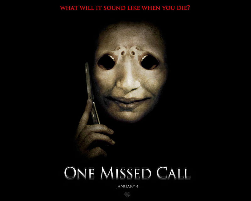 one missed call, movie, call, scary, phone, HD wallpaper