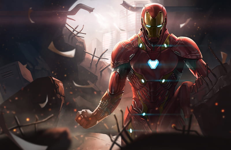 Iron Man Avengers Infinity War Digital Art, iron-man, avengers-infinity-war, artist, artwork, artstation, digital-art, HD wallpaper