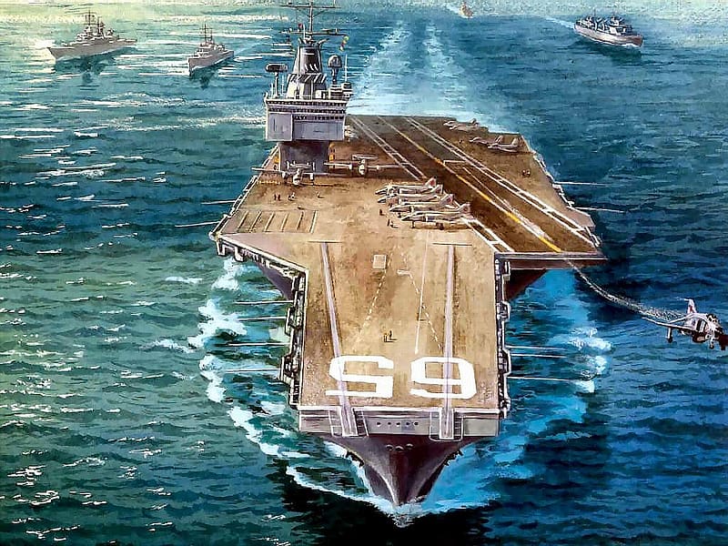 Military, Warship, Aircraft Carrier, Uss Enterprise (Cvn 65), HD wallpaper