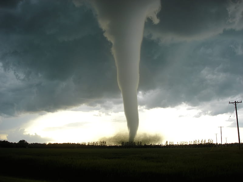f5 tornado, sky, angre, funnel, mother nature, HD wallpaper